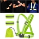 thumbnail image 1 of Chaleco de equipo reflectante ajustable, brazalete, pretina, correas de tobillo, Reflector de seguridad para correr, en bicicleta o caminar con Macarena Chaleco reflector, 1 of 8