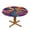 Mushroom Mutation, variant on Lake Sky Round Fitted Tablecloths Table Covers Wipeable Waterproof Elastic for Kitchen Dinning Parties Wedding Picnic Small Fits 40-44 Inch Table Size