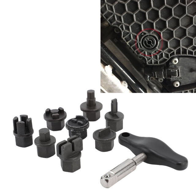 Kit De Instalación De Tapón De Drenaje De Cárter De Aceite, 9 Piezas Fácil Almacenamiento Uso Sin Esfuerzo Kit De Reparación De Tapón De Drenaje De Cárter De Aceite