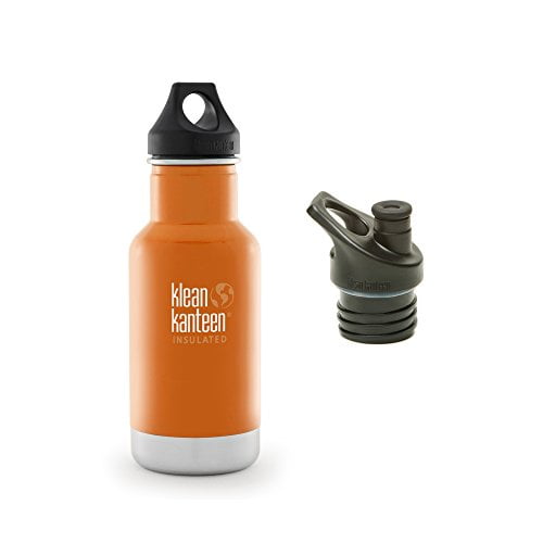 Klean Kanteen Classic Insulated Bottle Bundle with 2 Caps