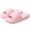 Pink, variant on Women's House Slippers-Women's Indoor Cute Print Slides,Thick Sole Soft Sole House Shoes Sold by WHLBF 35