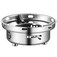 thumbnail image 1 of CUITING Réchaud à Alcool en Acier Inoxydable Réchaud de Camping Réchaud à Hotpot Réchaud à Alcool Potable Réchaud Coupe-Vent, 1 of 7