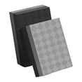 thumbnail image 2 of AWHAO 2 Weightlifting Fall Protection Mats with Noise Reduction, Padded And Soundproof Black Gray 50x40x4cm, 2 of 9