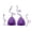 D268/Purple, variant on Bikini Tops For Women Solid Color Lined Casual Handmade Crochet Swimsuit Bikini Tops Only