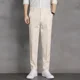 thumbnail image 5 of Pantalones elásticos elásticos de 9 pulgadas para hombre, pantalones de trabajo azules para hombre, pantalones rectos de oficina, moda de licra, verano 2024, para hombre chino, 5 of 5