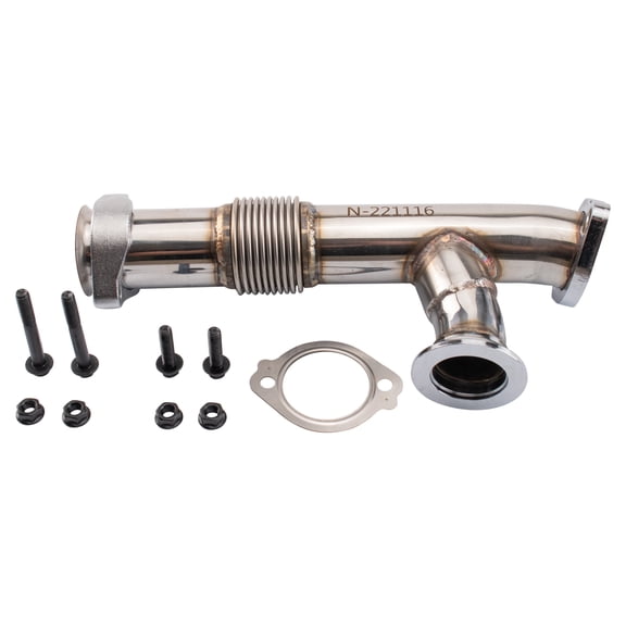 TRQ Turbo Charger Up Pipe Fits 2003-2004 Ford 2003-2004 International TCA15468