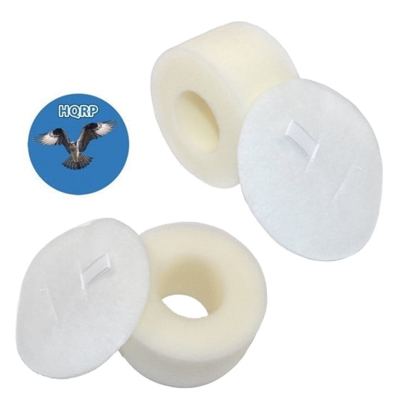 HQRP 2-pack Foam and Felt Filter Kit for Shark XFF680 Replacement fits Shark Rotator NV680 NV800 series   HQRP Coaster