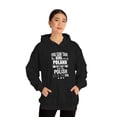 thumbnail image 4 of Can take girl out of Poland Can't take Polish Pride Unisex Hoodie, S-5XL, 4 of 7