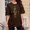 Brown, variant on Womens T Shirts Loose Fit Oversized Vintage Crew Neck Short Sleeve 80S Letter Printed Bow Flowers Sun Moon Pattern Summer Blouse Retro 80S Loose Basic Tee Shirt Tshirts Tops