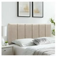 thumbnail image 2 of Exlonjet Upholstered Headboard Foldable King Size Headboards King/California King Linen Panel with Height Adjustments, 2 of 9