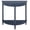 Blue, variant on Safavieh Orbis Demilune Modern Console Table, Garden Green