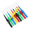 thumbnail image 1 of PENIKOKO Back to School 10pcs Back Probe Test Leads Blue Plastic With Insulation Piercing Technicians, 1 of 6