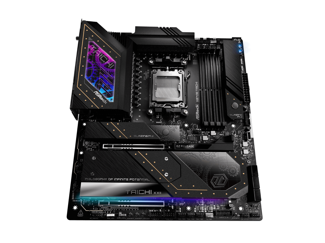 ASRock X870ETaichi X870E Taichi EATX Motherboard AMD Ryzen AM5 DDR5