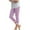 Light Purple, variant on Gubotare Toddler Girl Pants Girls Capri Leggings Toddler 3/4 Pants with Flowers Pattern (Light Purple,Size 5-6 Years)