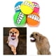 thumbnail image 2 of Pelota para perros, juego de 6 pelotas divertidas con diseño de dientes, pelotas chirriantes, pelotas interactivas para perros, 2 of 5