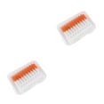 thumbnail image 1 of Smilepp Maintain HealthyOral Hygiene Routine With Flosser Toothbrush Easy orange-yellow 160 pieces 2Set, 1 of 6