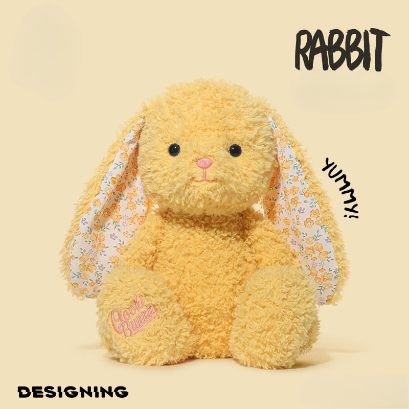 Yummy Bunny Plush Toy - Ultra-Soft Cute Rabbit Stuffed Animal, Comforting Doll for Girls, Perfect Birthday Gift