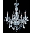 thumbnail image 3 of Elegant Lighting Verona 21" 5 Light Royal Crystal Chandelier, 3 of 4