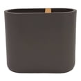 thumbnail image 2 of Porta Cepillos Mainstays 9.5 x 6.5 cm Diseño Liso Color Gris, 2 of 4