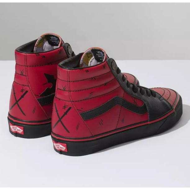 Vans Off The Wall Men's X Marvel SK8-Hi Hi Top Deadpool (Men's 5/Women's - Walmart.com