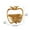 #3-C【1x Folding Fruit Basket】, variant on Fruit Shaped Foldable Wood Fruit Basket, Unique Kitchen Storage and Display Tray, Holiday Housewarming Gift for Home Decor, Seasonal Celebration Centerpiece with Rotating Base, AESTIVO