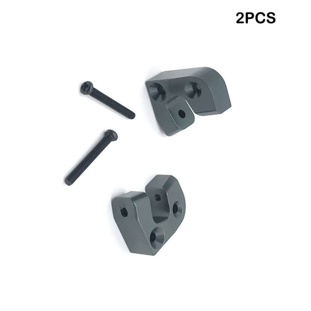 stanreset 2 Pieces RC Car Main Beam Fixing Parts Model Vehicles Beams Mount Automotive Toy Modified Accessory Spare Parts Black