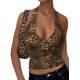 thumbnail image 4 of Camiseta sin mangas OMKAGI sexy con cuello en V sin mangas para mujer Y2K, 4 of 6
