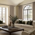 thumbnail image 2 of Cortinas Topfinel Blackout de lino, 260 x 260 cm, con ganchos, 2 paneles, 2 of 8