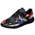 thumbnail image 2 of Black Labrador The Thin Blue Line America Us Shoes Women's Fashion Sneakers Tennis Running Shoes for Men Women Black Size 11.5, 2 of 7