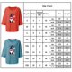 thumbnail image 1 of Camiseta de manga larga con estampado de gnomos para mujer del Día de San Valentín, blusa con cuello en V, camisetas ShuxiuWang 8390614279674, 1 of 1