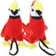 thumbnail image 3 of WORGEOUS Loro de peluche en el hombro para niños, juguete de loro de peluche, disfraz de pirata de dibujos animados, suministro para fiesta, 2 uds., 3 of 7