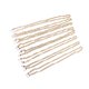 thumbnail image 2 of Eslabón de cadena8 piezas 1m Aluminio Cadena de acera de aluminio Cadena de acera de metal Rendimiento de alta gama Jadeshay  A, 2 of 8
