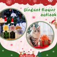 thumbnail image 4 of Poen 24 Piezas Grandes Lazos de Organza de 15 cm (6") para Navidad, 4 of 7