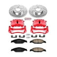 thumbnail image 2 of PowerStop Front Z23 Evolution Sport Brake Pad and Rotor Kit with Red Powder Coated Calipers Fits: FORD Select Models KC1301, 2 of 2