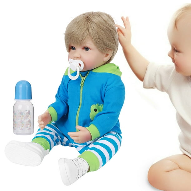 Muñeca bebé realista, muñeca bebé de silicona de cuerpo completo, muñeca infantil, valor inmejorable