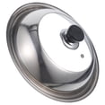 thumbnail image 5 of Landege Transparent Lid with Stainless Steel Rim and Knob, Pan and Wok Cover for Cooking and Kitchen Use, 5 of 8