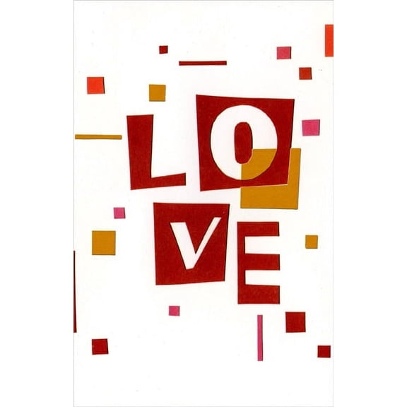 Freedom Greetings Geometric Love: One I Love Valentine's Day Card