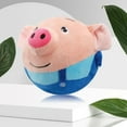 thumbnail image 6 of Usb Rechargeable Dog Plush Toy Singing Talking Bouncing Jump Ball Pet Essential (Blue Pig), 6 of 10