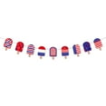thumbnail image 5 of Independence Day Party Pull Tab Banner,250th Anniversary Holiday Venue Wall Decoration Supplies for 4th of July and Memorial Day,July 4th Decorations, 5 of 6