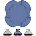 thumbnail image 1 of Tapis Résistants à la Chaleur pour Friteuse à Air Chaud Ninja Crispi en Verre / Coussinets Réutilisables Ignifuges Résistants à la Chaleur / Protecteur Antidérapant pour Comptoir de Cuisine / Compatible avec FN101GY/FN101SG/FN101ST, Bleu 10 Pcs, 1 of 7