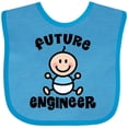 thumbnail image 3 of Inktastic Future Engineer Boys Baby Bib, 3 of 4
