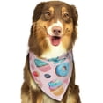 thumbnail image 5 of Dog Bandanas, Cupcakes and Donuts Adjustable Dog Scarf Triangle Bib Handkerchief Accessories for Small Medium Large Dogs, Cats, Pets, 5 of 6