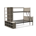thumbnail image 3 of Litera Ind. / Matri Karlota con estante libero color Gris, 3 of 3
