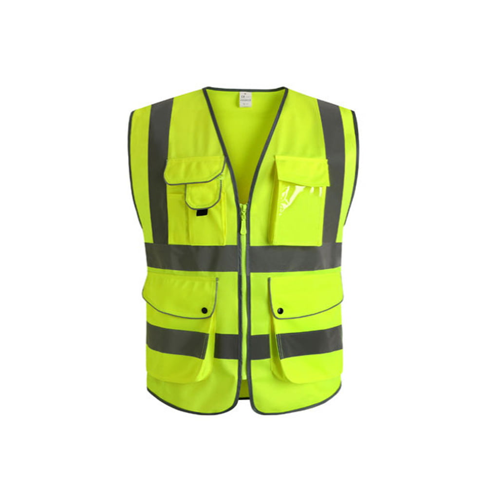 Reflective High Visibility Warning Road Hiking Protective Kids Safety Vest 