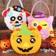 thumbnail image 3 of Bolsa de tela hecha a mano para Halloween para pedir dulces Material no tejido, portátil y festivo, 3 of 3