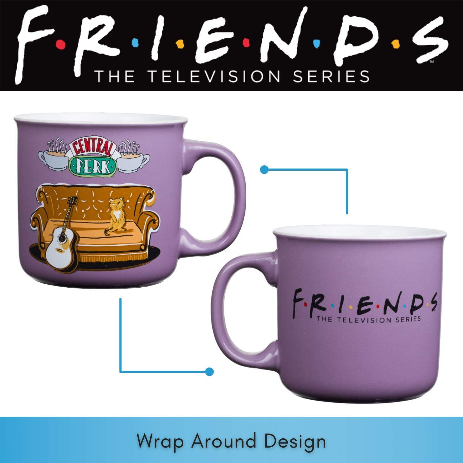 Trendy TV Show Is Potato Front & Back Coffee Mug