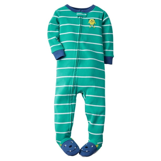 Carter's Carters Baby Boys 1Piece Snug Fit Cotton PJs Monster Stripe