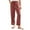 Watermelon Red, variant on Xunlbb Summer Sale! Women's Summer Thin Solid Color Casual High Waisted Drawstring Side Pockets Pants ,Watermelon Red S