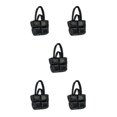 thumbnail image 2 of Baohd Larger Capacity Tote Bag With Big Opening For Easy Access Books Crossbody Bag black 5Set, 2 of 6