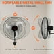 thumbnail image 3 of Ventilador de pared ZMRTDWO de 50 cm, oscilante, 3 velocidades, IP44, 90°, 3 of 7